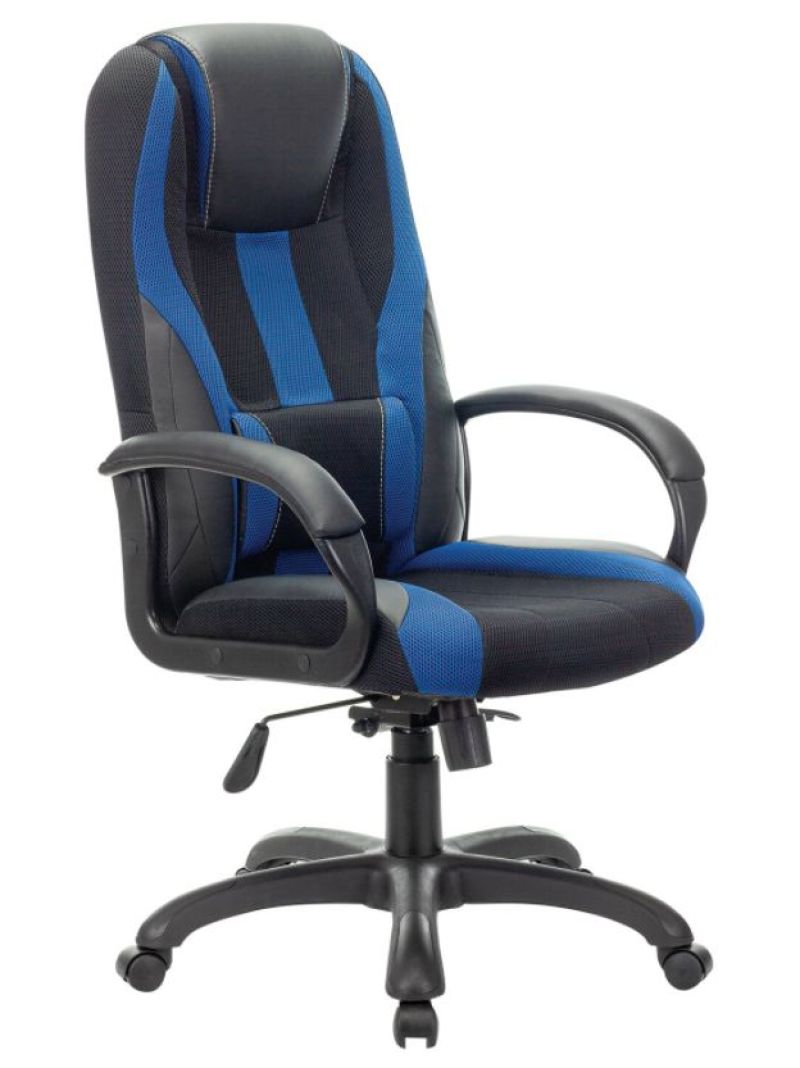 Кресло компьютерное игровое бюрократ viking 8 bl blue