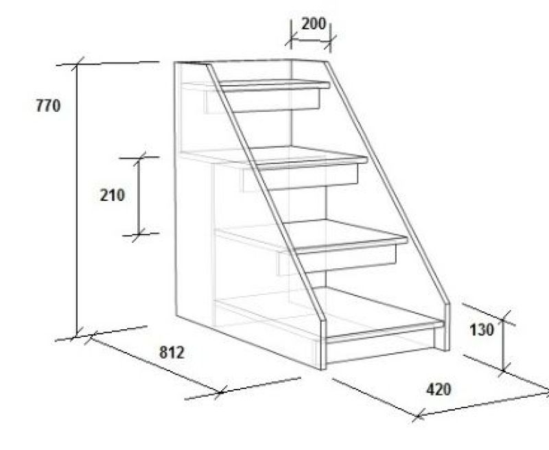 Лестница для собак мелких пород прикроватная своими руками из дерева чертежи